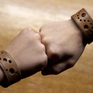 Eerlijk en Duurzaam, Armbanden, iDOON, Paulus, leer en canvas