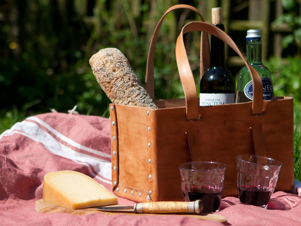 Allround Draagtas, Unieke handgemaakte leren tas, functioneel en mooi - iDOON, Paulus, leer en canvas
