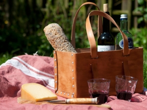 Allround Draagtas, Unieke handgemaakte leren tas, functioneel en mooi - iDOON, Paulus, leer en canvas