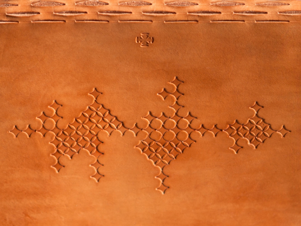 iPad Air 2 Hoes Linea, Unieke handgemaakte leren hoes, functioneel en mooi - iDOON, Paulus, leer en canvas