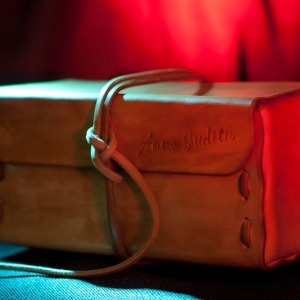 Dopp Kit, Unieke handgemaakte leren toilettas, functioneel en mooi - iDOON, Paulus, leer en canvas