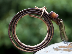 Riem Rock&Rivet, Unieke handgemaakte leren riem, functioneel en mooi - iDOON, Paulus, leer en canvas