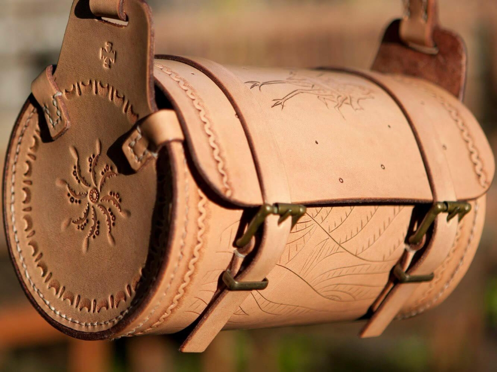 Barrelbag, Unieke handgemaakte leren tas, functioneel en mooi - iDOON, Paulus, leer en canvas