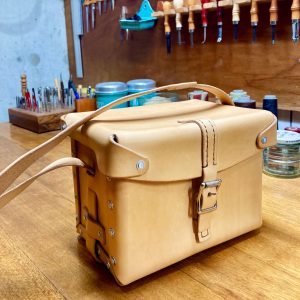 Robuuste beschermkoffer,leer en canvas, iDOON, Paulus